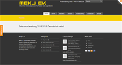 Desktop Screenshot of mekj.de